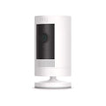 Ring Stick Up Cam Battery | Weather-Resistant Outdoor Camera, Live View, Color Night Vision, Two-way Talk, Motion alerts, Works with Alexa | White-UPStoxs