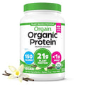 Orgain Organic Vegan Protein Powder, Vanilla Bean - 21g Plant Protein, 6g Prebiotic Fiber, No Lactose Ingredients, No Added Sugar, Non-GMO, For Shakes & Smoothies, 2.03 lb (Packaging May Vary)-UPStoxs