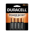 Duracell - CopperTop AA Alkaline Batteries - Long Lasting, All-Purpose Double A Battery for Household and Business, 4 Batteries, Power Remotes, Toys, and More, Reliable and Trustworthy-UPStoxs