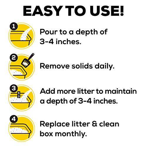 Purina Tidy Cats Multi Cat, Low Dust, Clumping Cat Litter, LightWeight 4-in-1 Strength - 17 lb. Box-UPStoxs