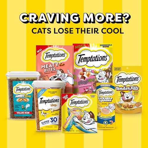 Temptations MixUps Backyard Cookout Flavor Crunchy and Soft Cat Treats, 16 oz. Tub-UPStoxs