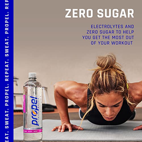 Propel, Kiwi Strawberry, Zero Calorie Sports Drinking Water with Electrolytes and Vitamins C&E, 16.9 Fl Oz (Pack of 12) - Packaging May Vary-UPStoxs
