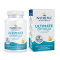 Nordic Naturals Ultimate Omega, Lemon Flavor - 60 Soft Gels - 1280 mg Omega-3 - High-Potency Omega-3 Fish Oil Supplement with EPA & DHA - Promotes Brain & Heart Health - Non-GMO - 30 Servings-UPStoxs