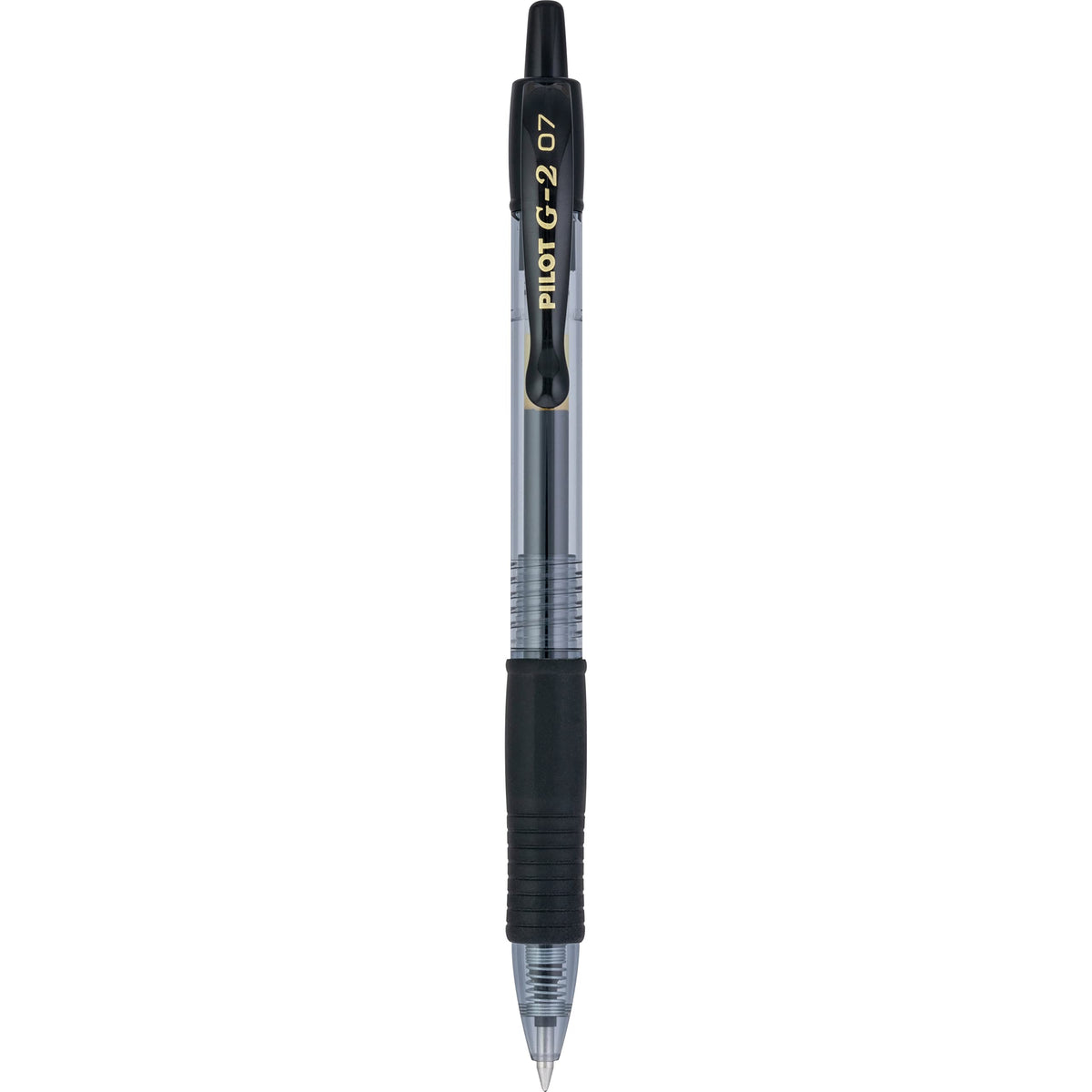 Pilot, G2 Premium Gel Roller Pens, Fine Point 0.7 mm, Black, Pack of 12 (Dozen Box)-UPStoxs
