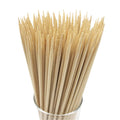 HOPELF 12" Natural Bamboo Skewers for BBQ，Appetiser，Fruit，Cocktail，Kabob，Chocolate Fountain，Grilling，Barbecue，Kitchen，Crafting and Party. Φ=4mm, More Size Choices 6"/8"/10"/14"/16"/30"(100 PCS)-UPStoxs