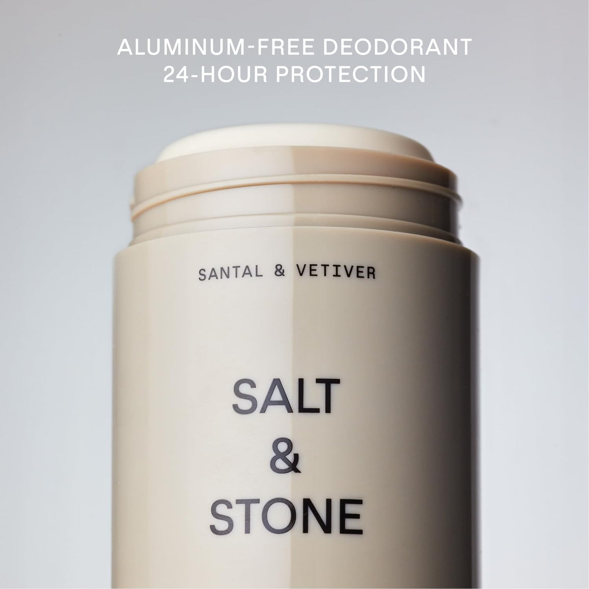 SALT & STONE Natural Deodorant - Santal & Vetiver | Extra Strength Natural Deodorant for Women & Men | Aluminum Free with Seaweed Extracts, Shea Butter & Probiotics | Free From Parabens & Sulfates-UPStoxs
