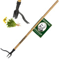 Grampa's Weeder - The Original Stand Up Weed Puller Tool with Long Handle - Made with Real Bamboo & 4-Claw Steel Head Design - Easily Remove Weeds Without Bending, Pulling, or Kneeling.-UPStoxs