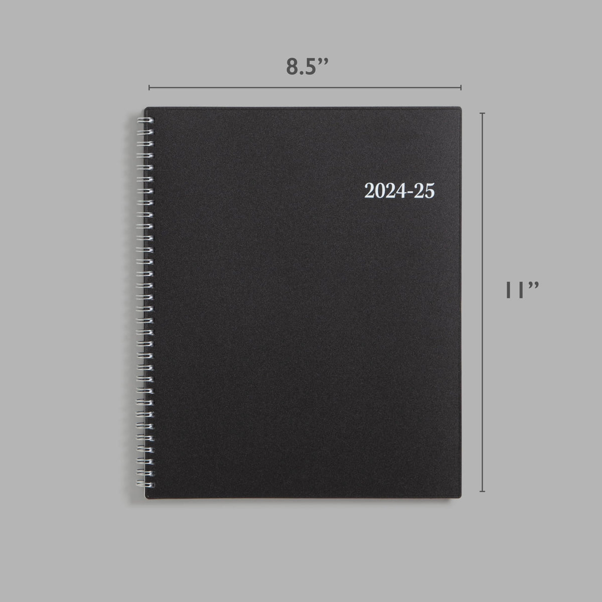 Blue Sky 2024-2025 Academic Year Weekly and Monthly Planner, 8.5" x 11", Flexible Cover, Wirebound, Enterprise (150144)-UPStoxs