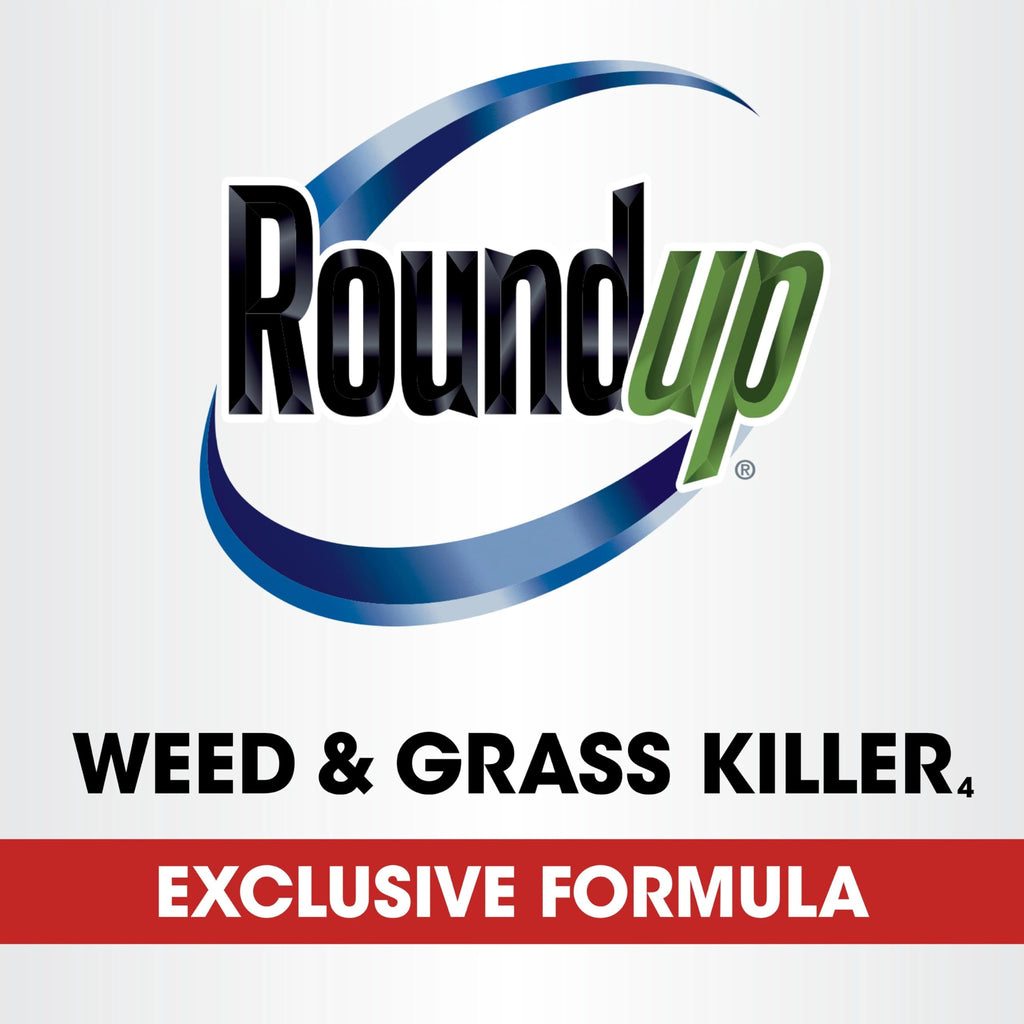 Roundup Weed & Grass Killer₄ with Pump 'N Go 2 Sprayer, Use In and Around Flower Beds, Trees & More, 1.33 gal.-UPStoxs