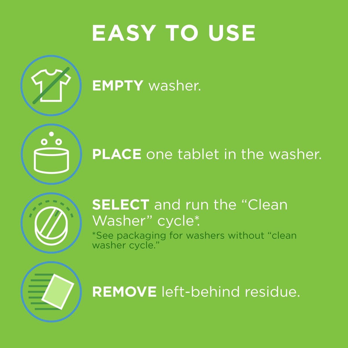 Affresh Washing Machine Cleaner, Cleans Front Load and Top Load Washers, Including HE, 3 Tablets-UPStoxs