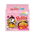 Samyang Buldak Spicy Ramen, Hot Chicken Ramen, Korean Stir-Fried Instant Noodle, Carbonara, 1 Bag with 5 Pack-UPStoxs
