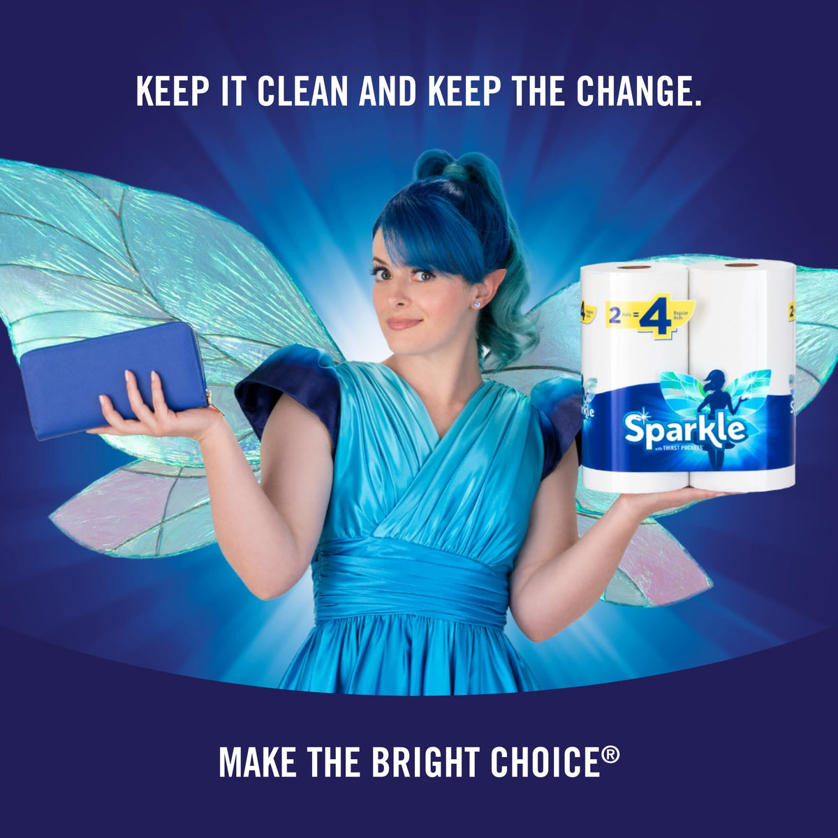 Sparkle Pick-A-Size Paper Towels, Spirited Prints, 6 Double Rolls = 12 Regular Rolls, Everyday Value Paper Towel With Full And Half Sheets-UPStoxs