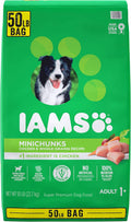 Iams Adult ProActive Health Minichunks Chicken Dry Dog Food 50 lbs.