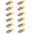 Victor M035-12 Plastic Pedal Easy Set Sustainably Sourced FSC Wood Snap Mouse Trap - 12 Traps-UPStoxs