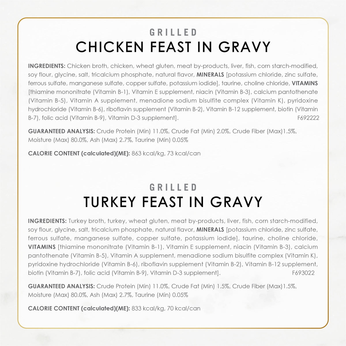 Purina Fancy Feast Grilled Wet Cat Food Poultry and Beef Collection Wet Cat Food Variety Pack - (Pack of 24) 3 oz. Cans-UPStoxs