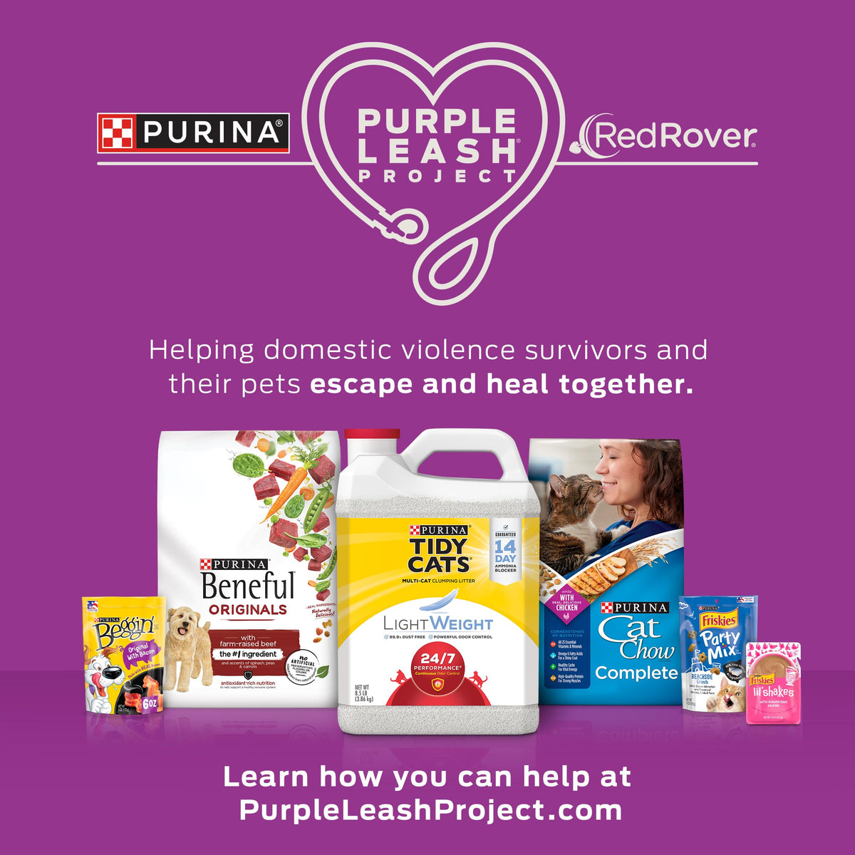 Purina Tidy Cats Multi Cat, Low Dust, Clumping Cat Litter, LightWeight 4-in-1 Strength - 17 lb. Box-UPStoxs