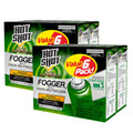 Hot Shot Fogger With Odor Neutralizer, Kills Roaches, Ants, Spiders & Fleas, Controls Heavy Infestations, 6 count-2 oz - Pack of 2-UPStoxs